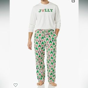 Mens Christmas Pajamas, Medium & Small New!